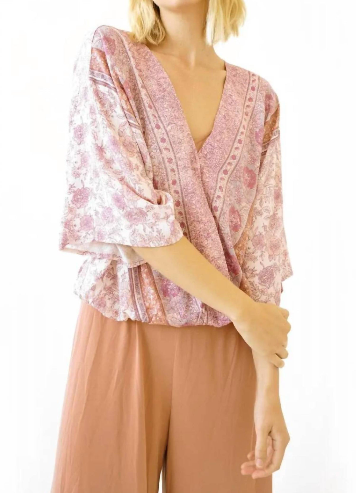 Mystree - Boho Wrap Blouse