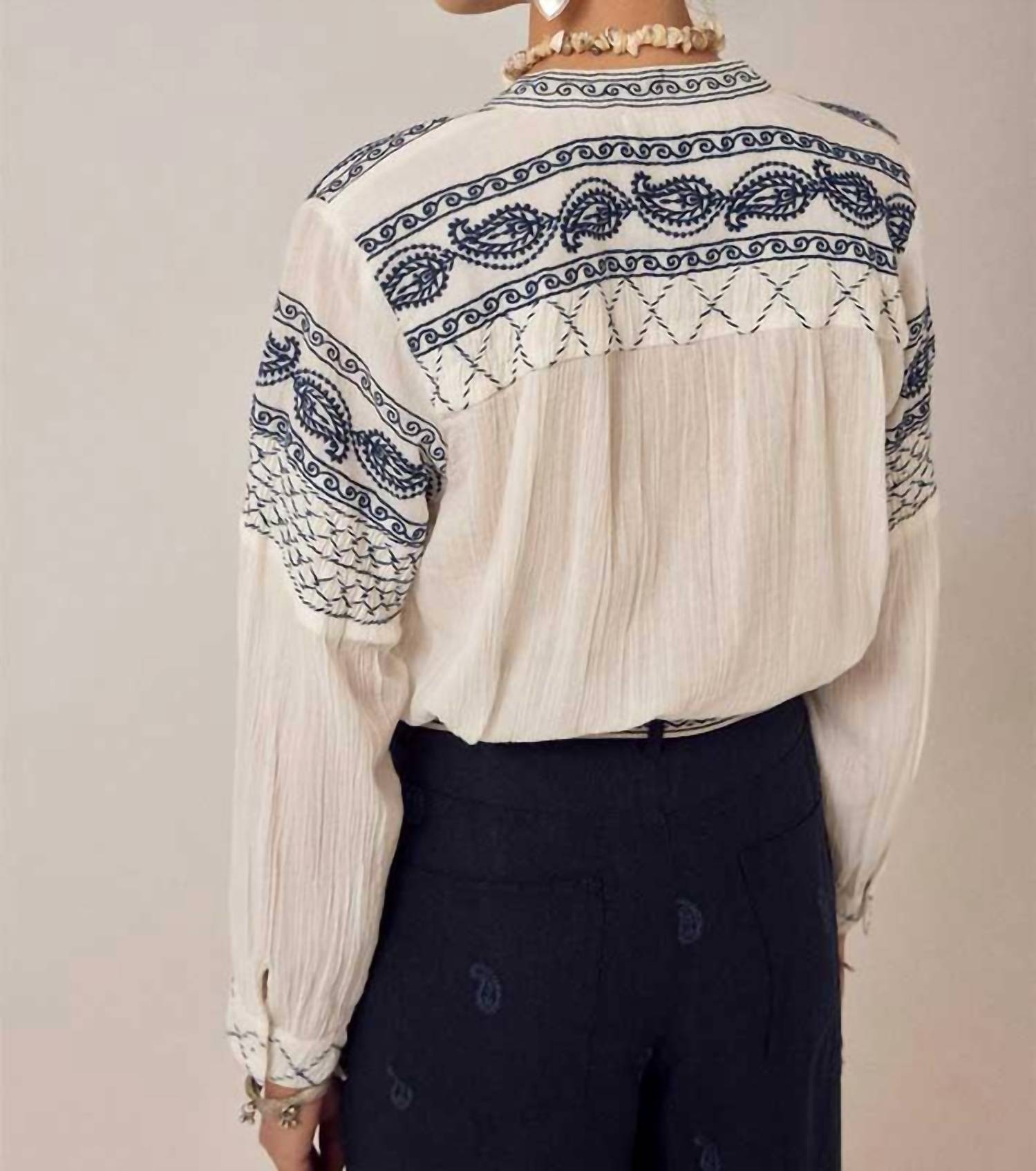 Maison Hotel - Milos Blanca Blouse