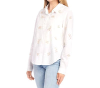 Karen Kane - Oakley Embellished Button Up Shirt
