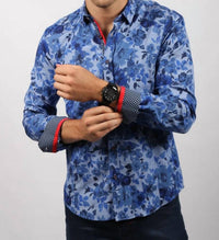 Eight X - Floral Print Button Down Shirt