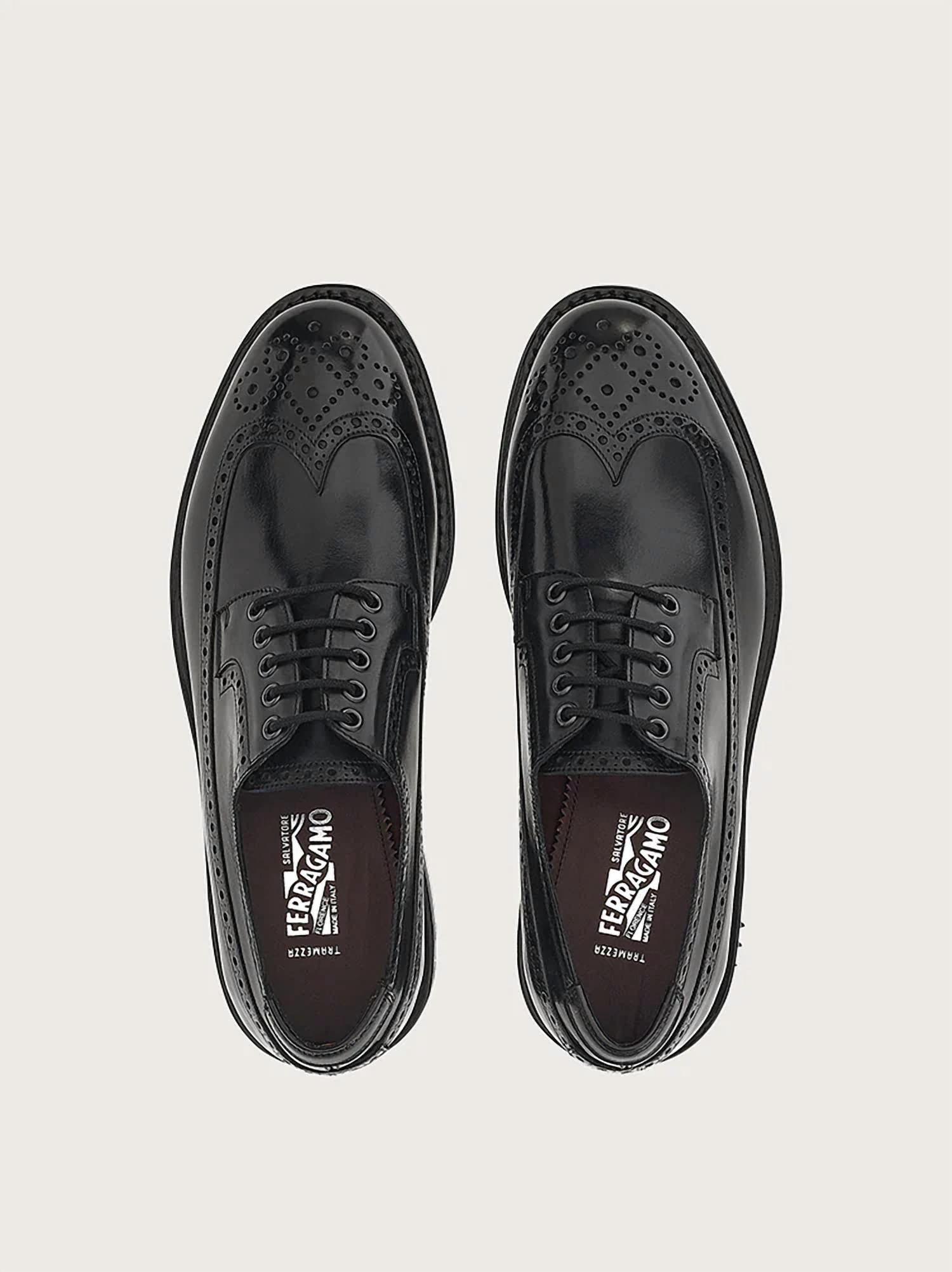 Salvatore Ferragamo - Men's Leather Derby Shoes