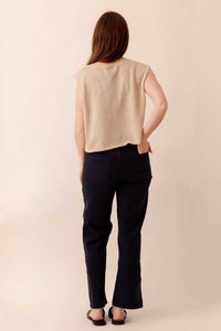 Just Usa - Utility Pocket Relaxed Straight Leg Jeans