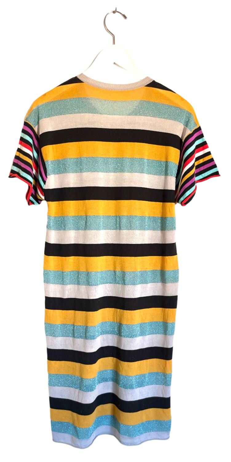 Replica Los Angeles - Mixed Stripe Boyfriend T-shirt Dress