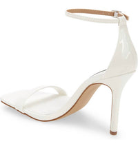STEVE MADDEN Women's Shaye Ankle Strap Sandal in white patent - women's sandal - view 5