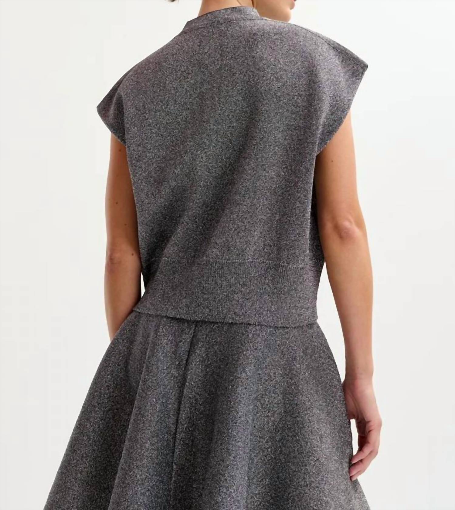 Essentiel Antwerp - Itdance Lurex Knitted Pullover Top