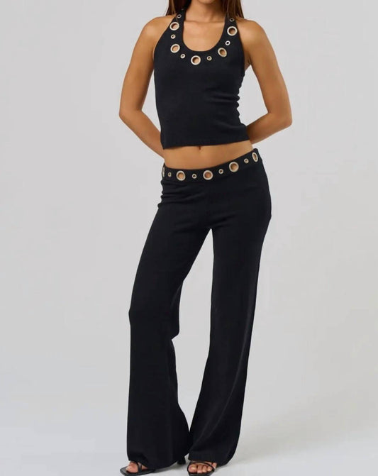 Blue Blush - Mila Bootcut Pants