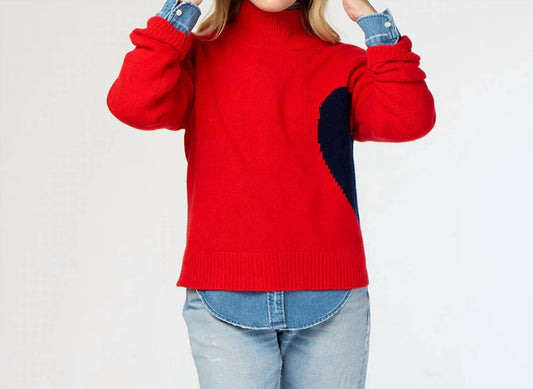 Kerri Rosenthal - Lucy Imperfect Heart Sweater