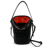 Kempton & Co. - Richmond Threaded Weave Bucket Bag
