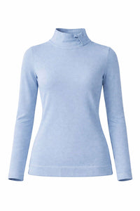 J'Envie/Eli - Women's Notch Turtleneck Top