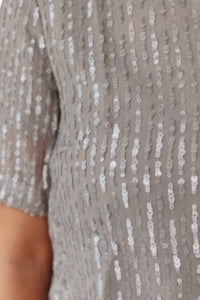 By Together - Malory Sequin Cropped Top