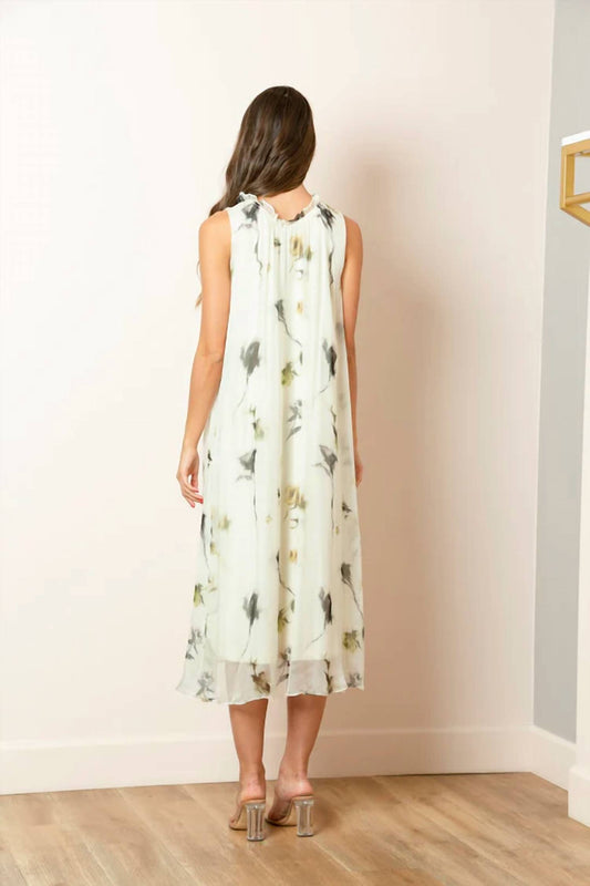 Jessie Liu - PRINTED SILK DRESS