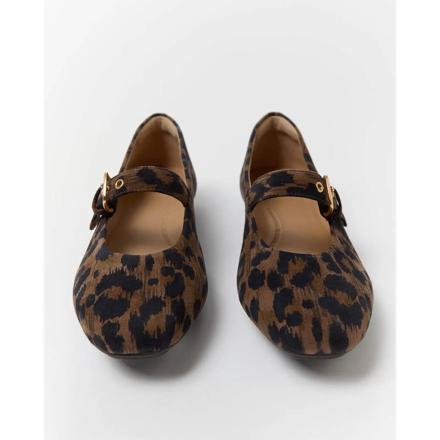 Fitflop - Women's Delicato Leopard Suede Mary Jane Shoes