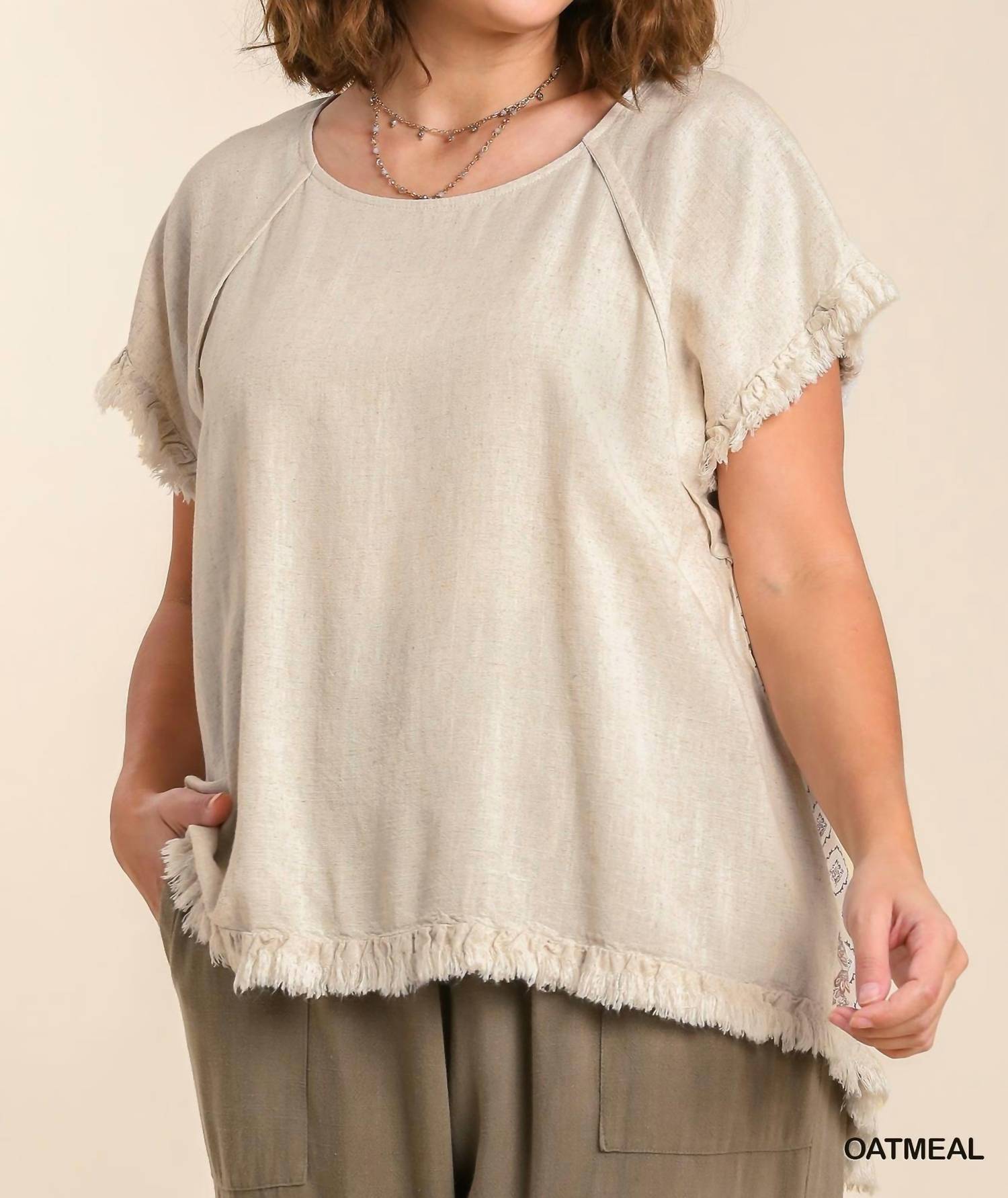 Umgee - Paisley Touch Top