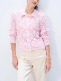 White + Warren - Cotton Pointelle Shirt