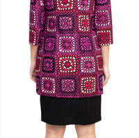 Danny & Nicole - Scoop Neck Sleeveless Crepe Dress With Matching Jacket Set