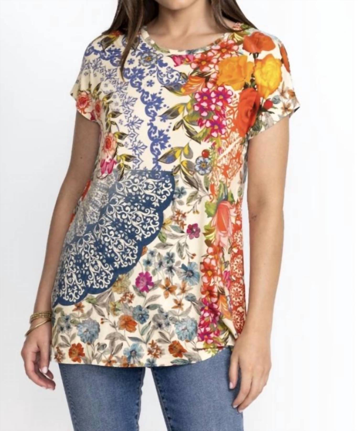 Johnny Was - tango relaxed tee