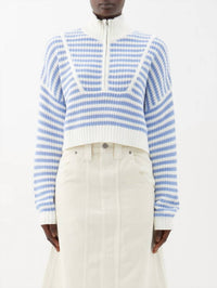 Staud - Hampton Cropped Sweater