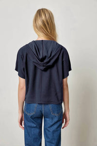 Lilla P - Waffle Oversized Hoodie Top