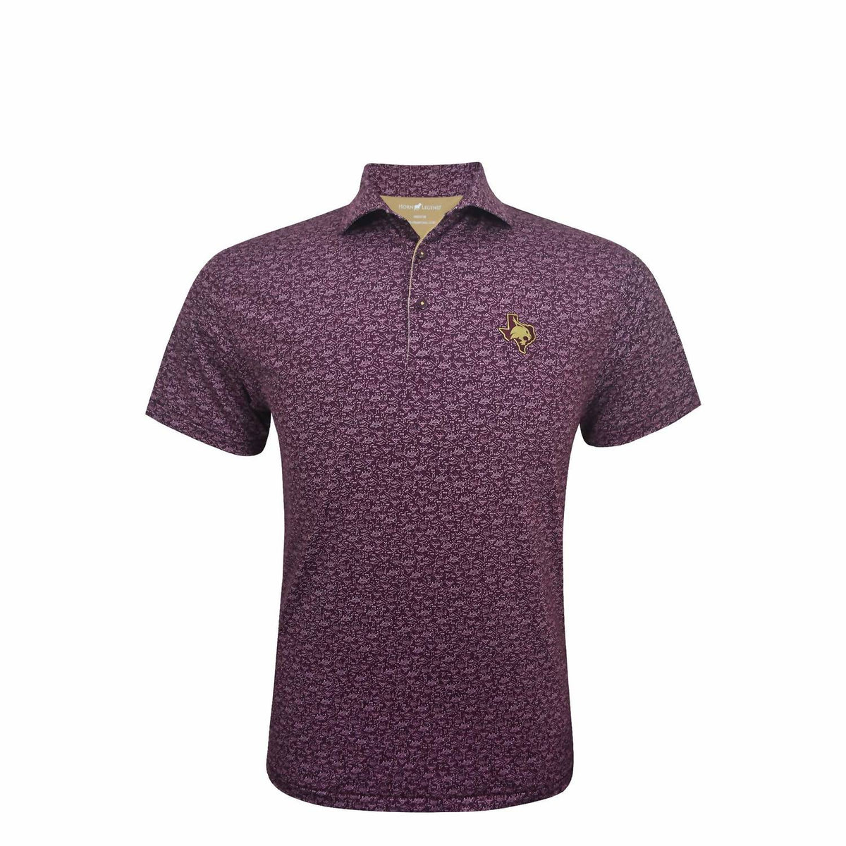 Horn Legend - Men's Texas State Playbook Polo