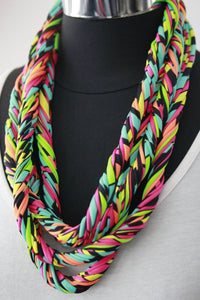 Necknots - Neon Scarf Necklace