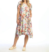 Jess & Jane - April Crushed Pocket Dress