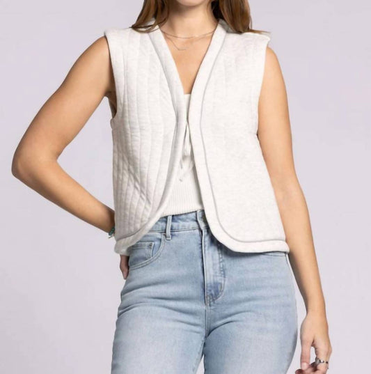 Thread & Supply - Joplin Quilted Knit Vest