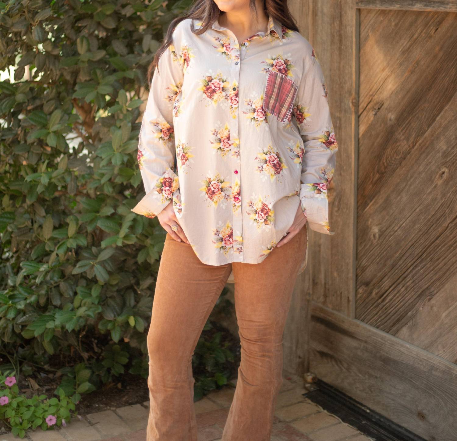 Layerz Clothing - Karen Button Up Top
