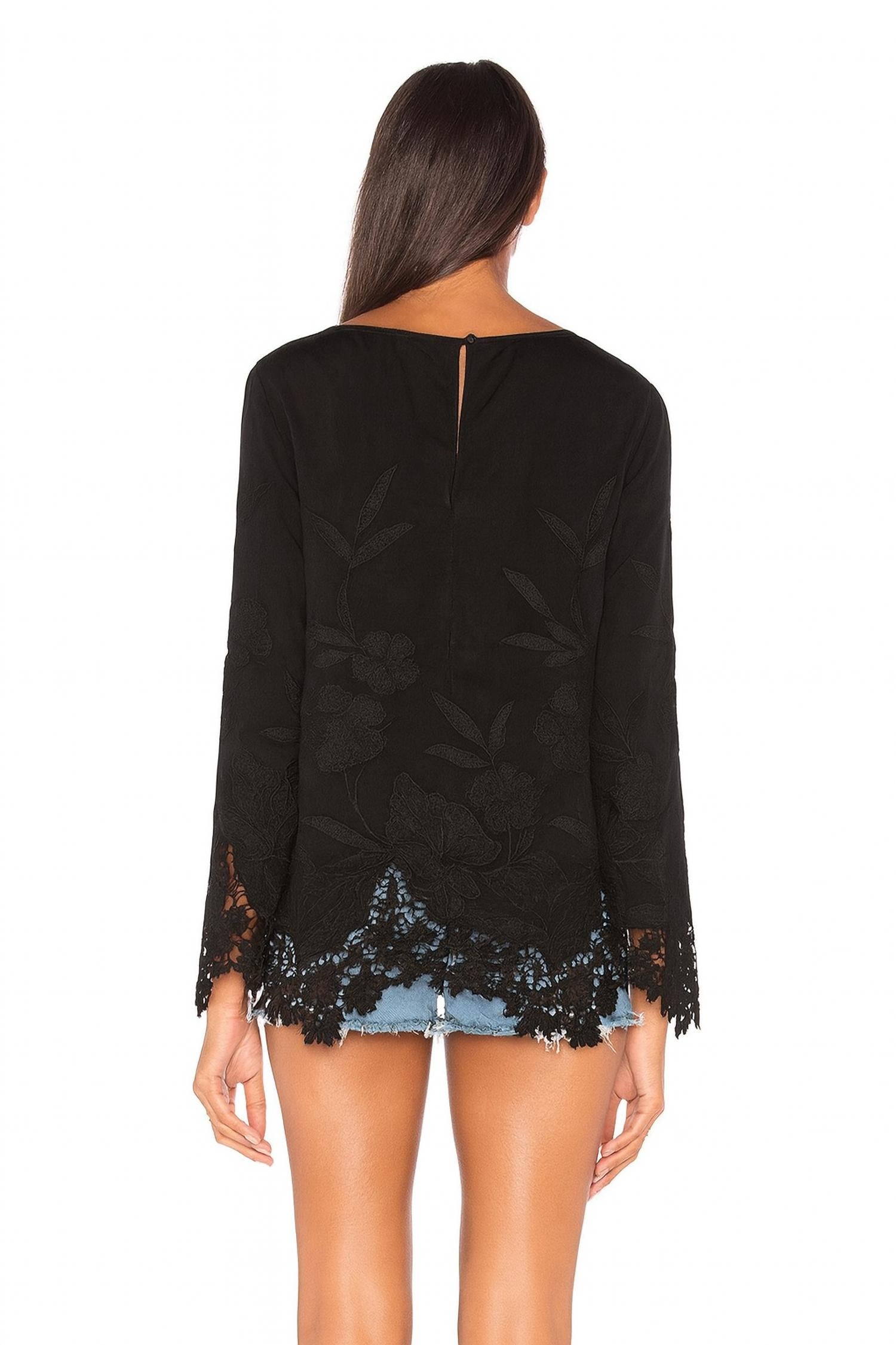Merrit Charles - Mcgraw Embroidered Blouse