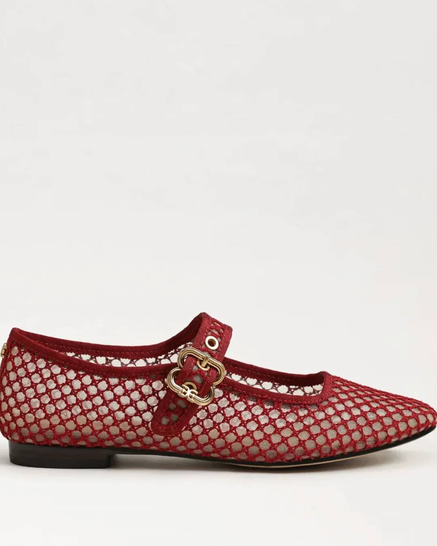 Sam Edelman - Women's Michaela Mesh Mary Jane Flat