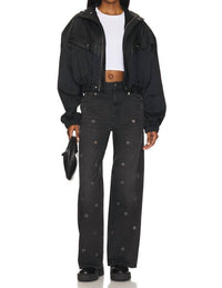 Pistola - Hendrix High Rise Wide Leg Jeans