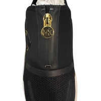 MICHAEL KORS Women's Sami Trainer Wedge Sneakers in black and brown - women's sneaker - view 7