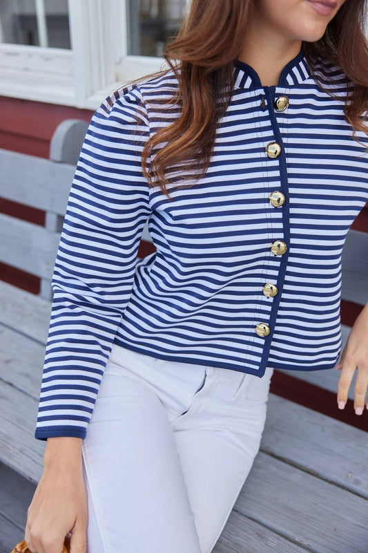 Sail To Sable - Striped Jacket