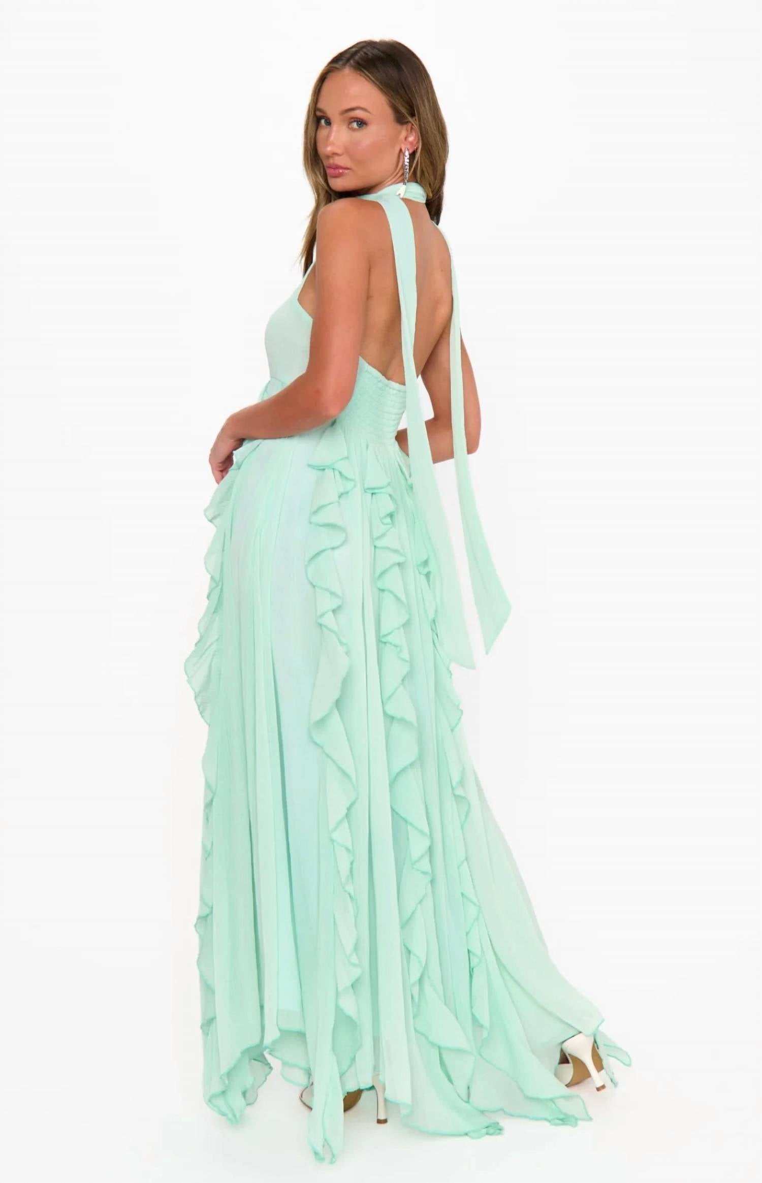 Show Me Your Mumu - Gemma Ruffle Maxi Dress