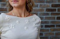 Astr - Bluma Embroidered Boatneck Sweater