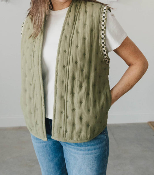 See And Be Seen - Everything's Alright Embroidered Vest