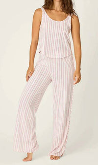 PJ Salvage Feeling Loved Pajamas Set in ivory - women's sleepwear