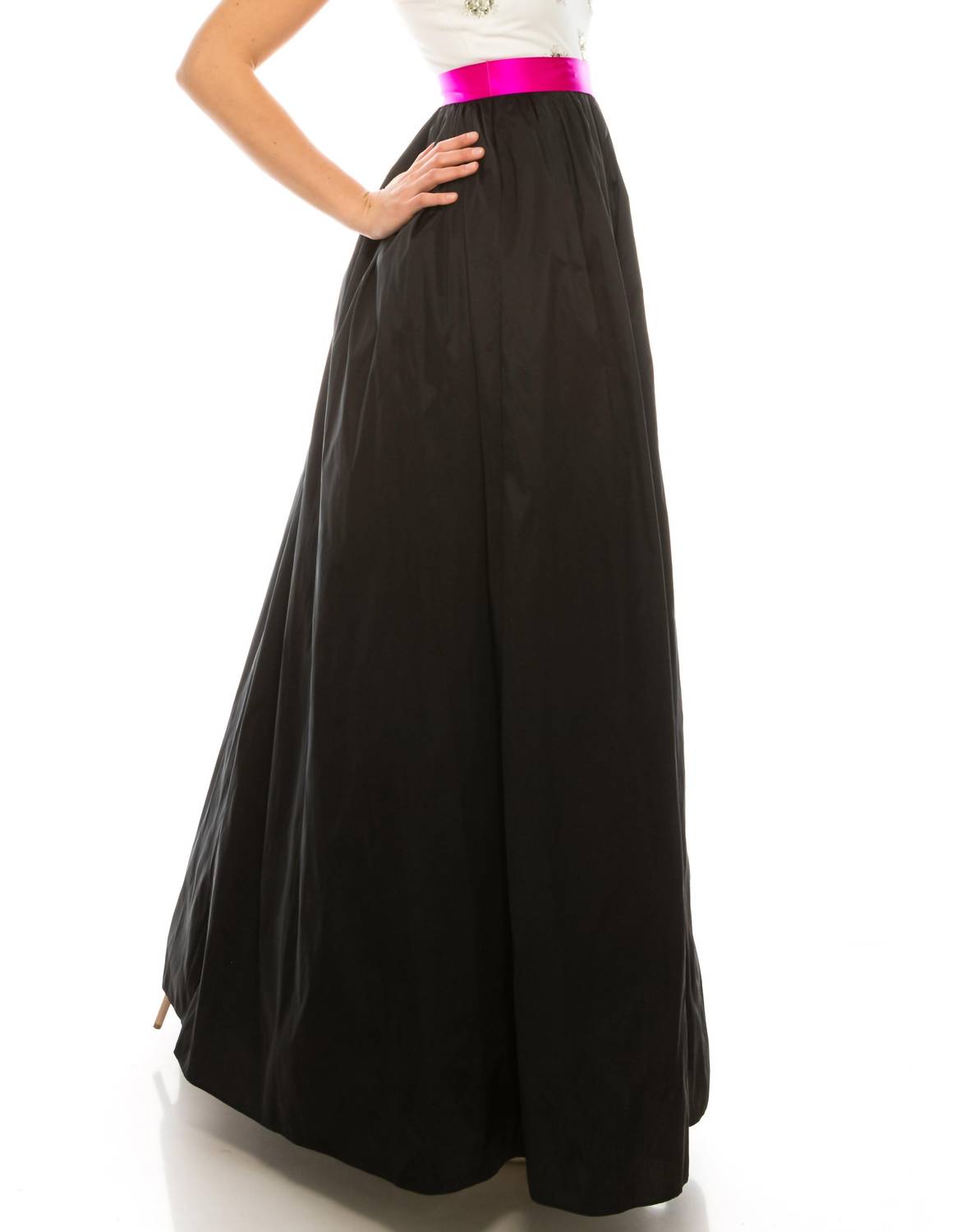Aidan Mattox - Embellished Halter A-line Dress