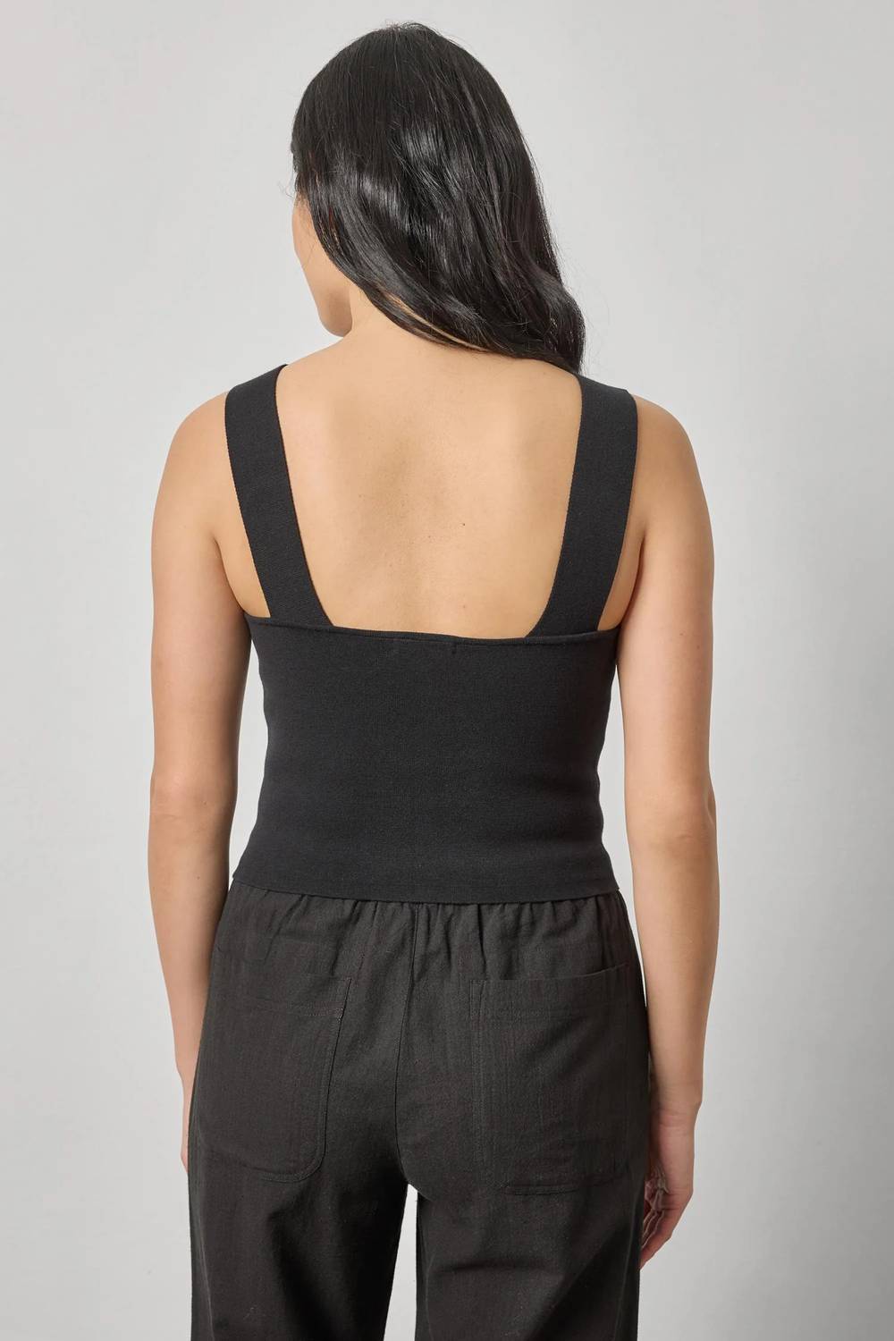 Lilla P - Wide Strap Knit Tank