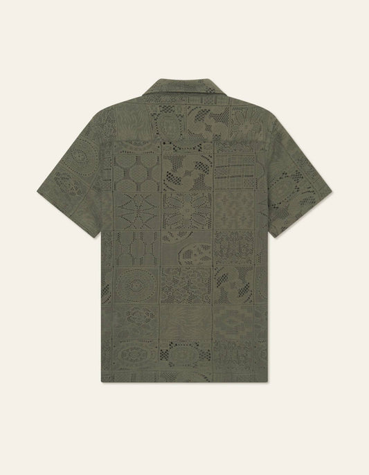 Les Deux - Men's Hector Lace Short Sleeve Shirt