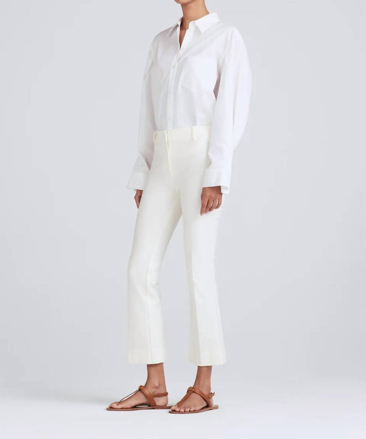 Derek Lam 10 Crosby - Crosby Cropped Flare Trouser