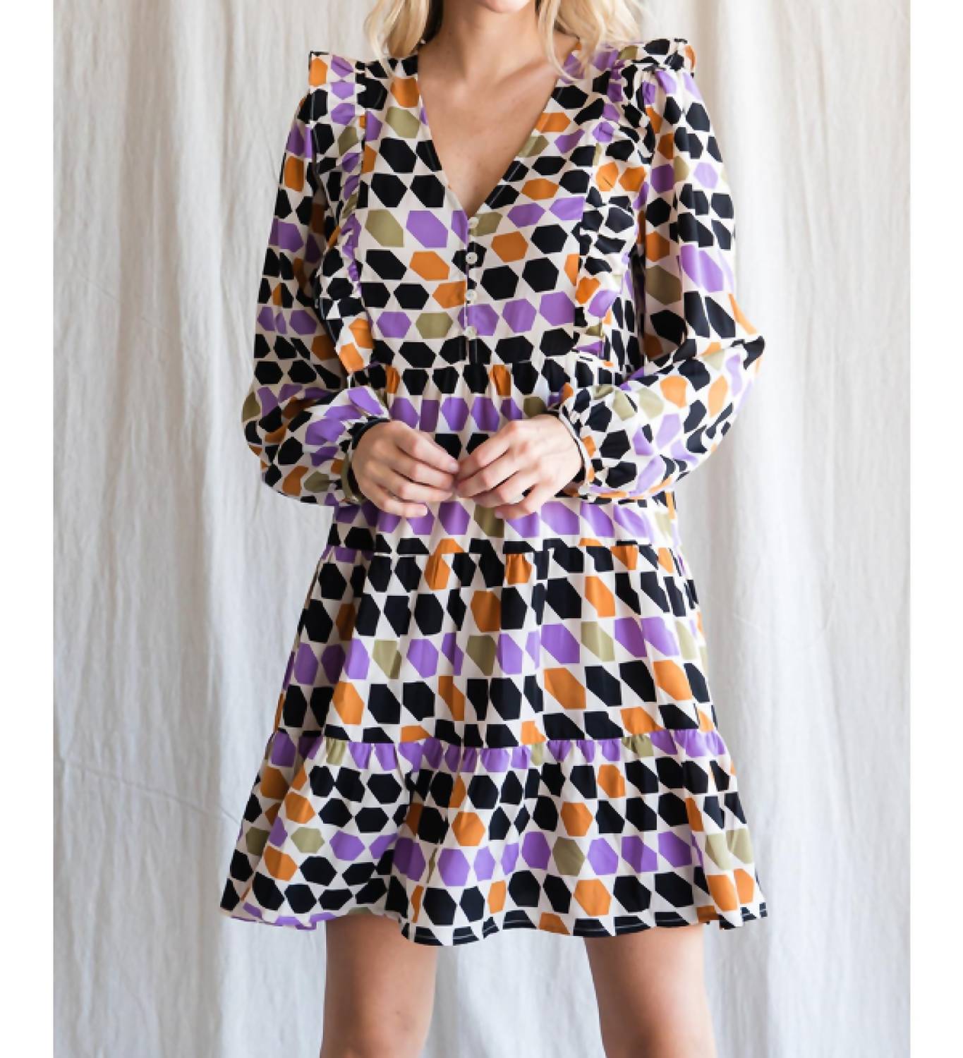 Jodifl - Shape Up Printed Dress
