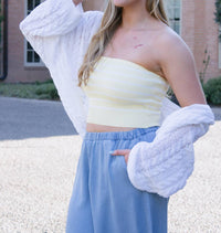 Miou Muse - Load Off Cable Knit Cardigan