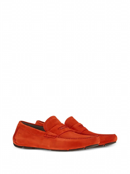 Salvatore Ferragamo - Men's Suede Leather Loafers