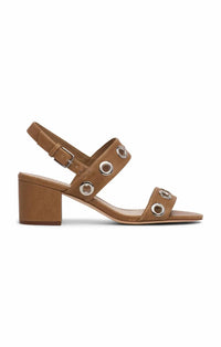 Cinq A Sept - Women's Gemma Grommets Block Sandals