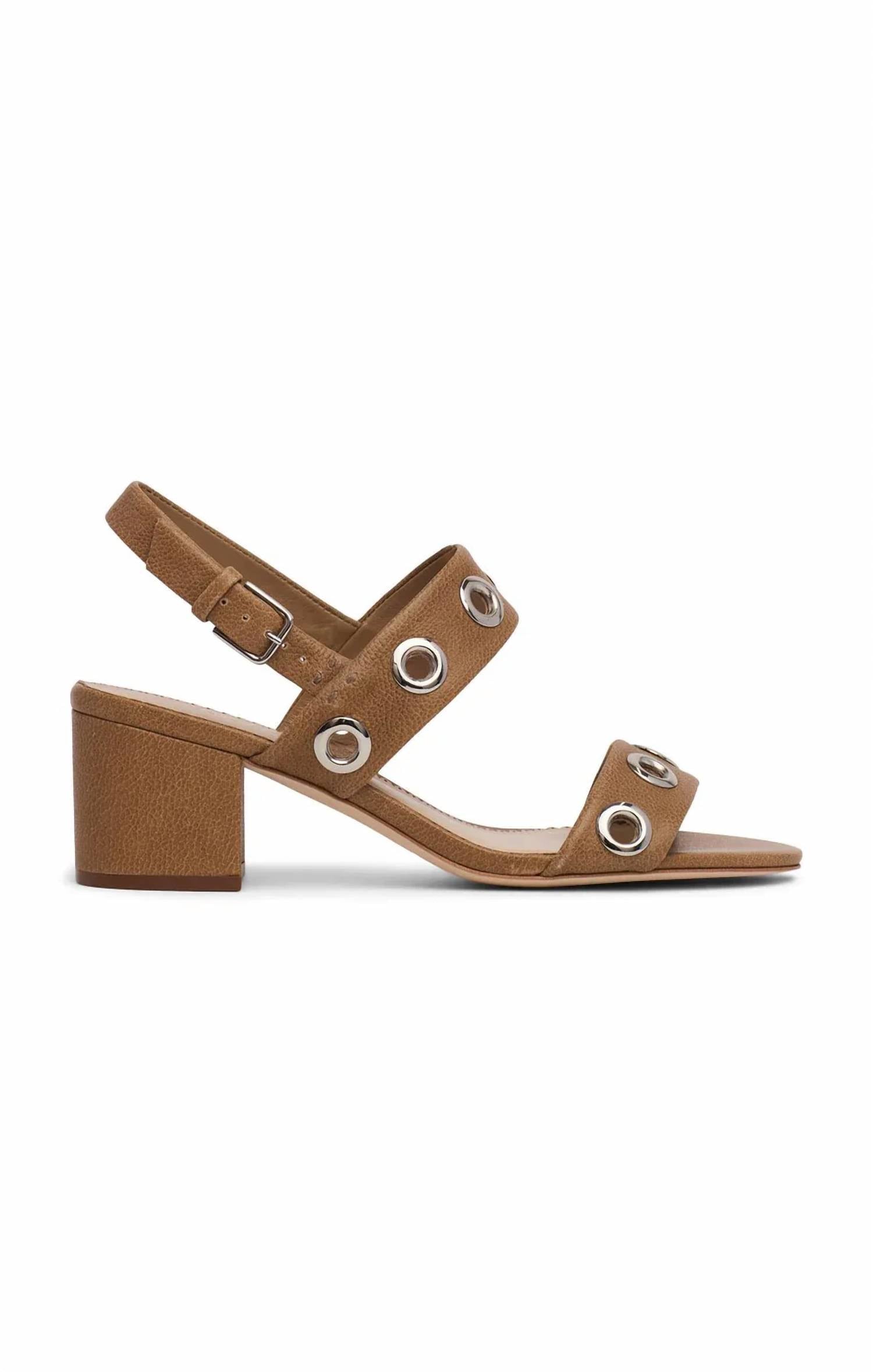 Cinq A Sept - Women's Gemma Grommets Block Sandals