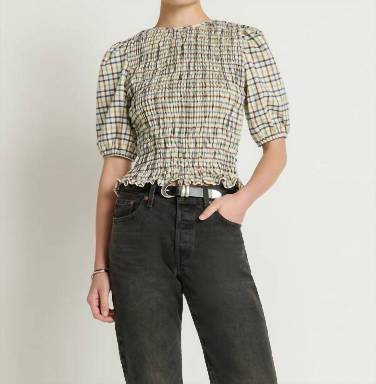 Nation Ltd - Brinley Smocked Top