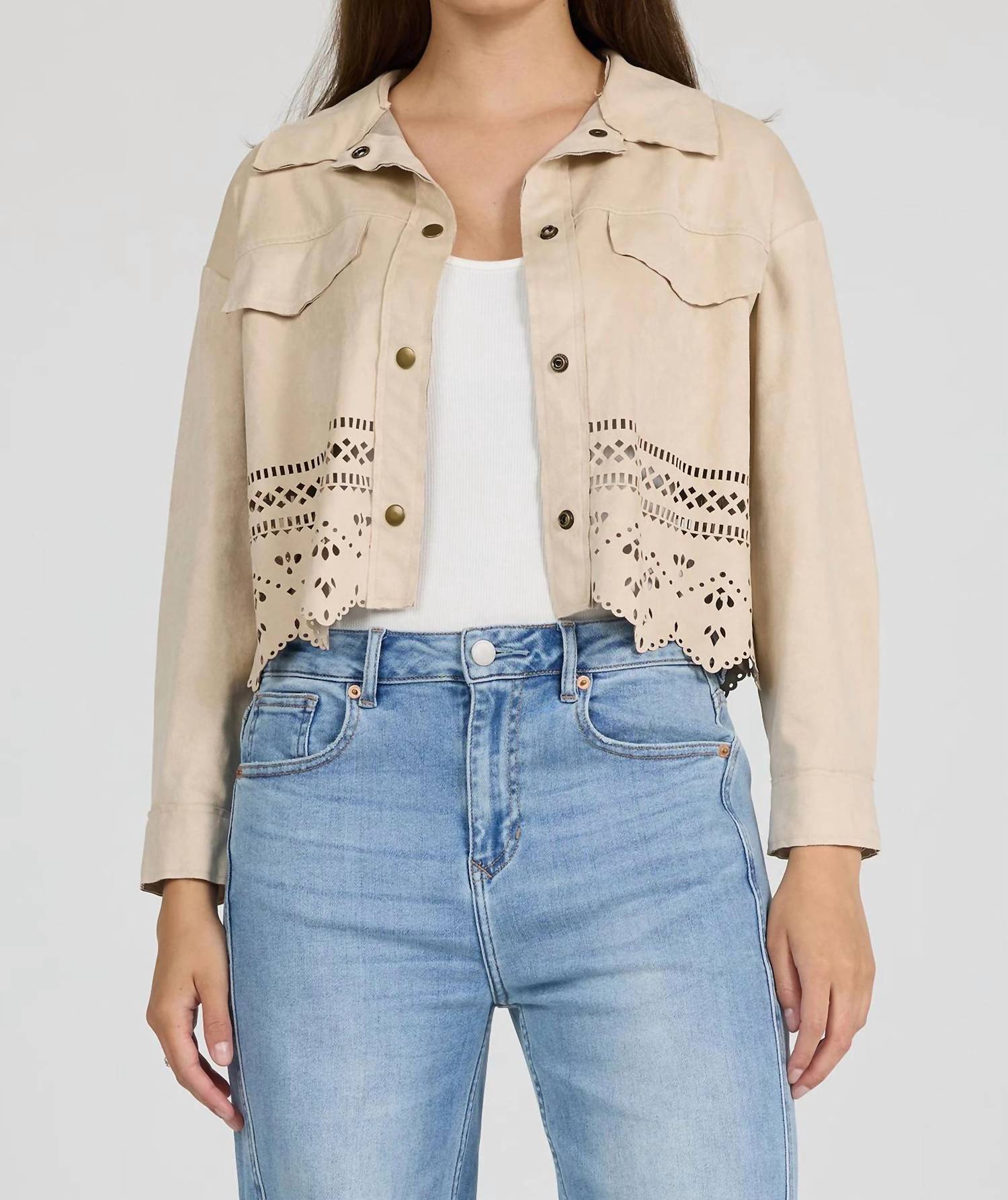 Dear John Denim - Retta Faux Suede Jacket