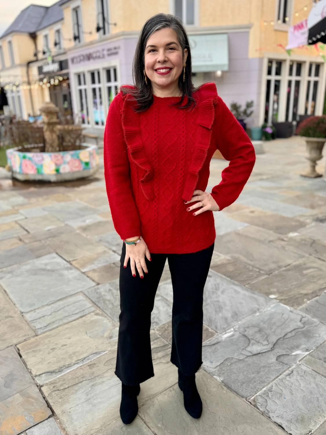 See And Be Seen - Tunic Sweater Pullover Top