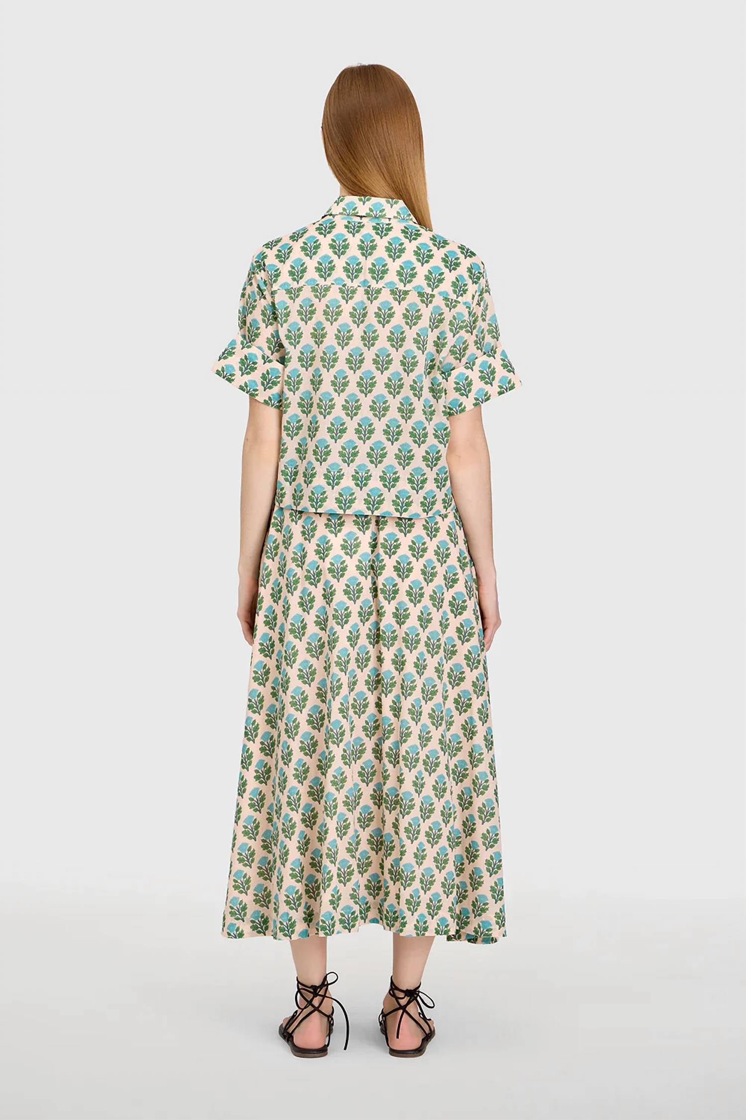 Livro - Pavillion Midi Skirt
