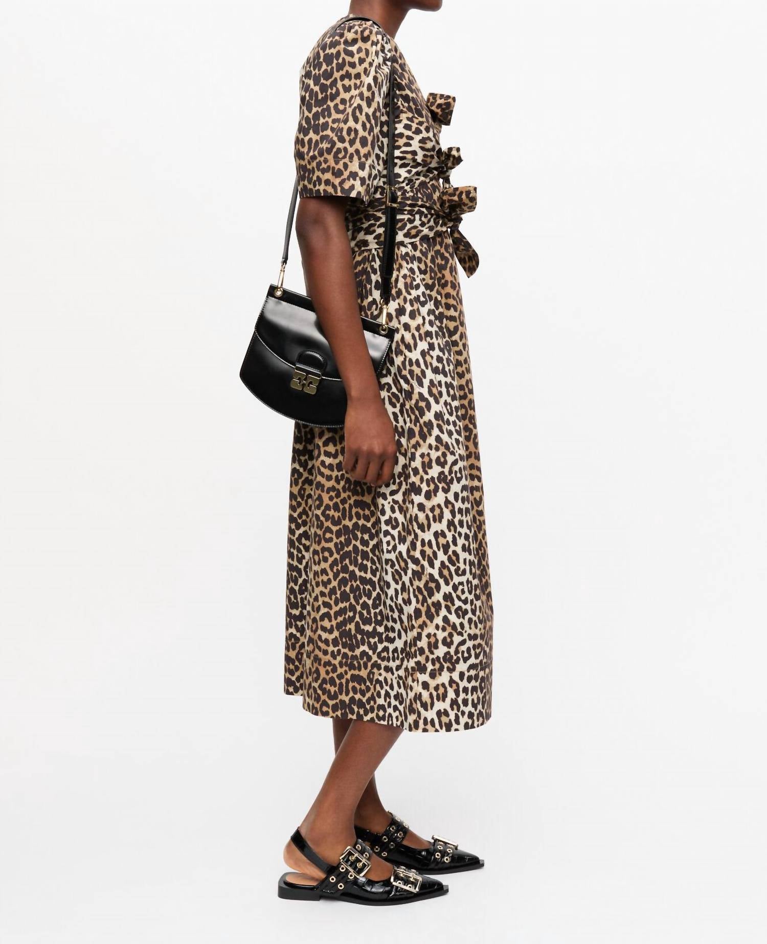 Ganni - Printed Cotton Dress